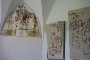 Glurns - Kapelle St. Jakob in Söles - Freskenreste 