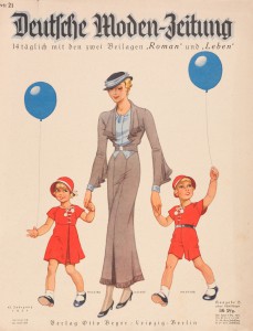 Eine Ausgabe der Deutsche Moden - Zeitung aus dem Jahr 1934  Archiv Stadtmuseum München 
