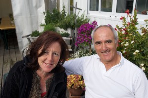 Erwin Braunhofer und Mengia Monn leiten das Restaurant im Golfhaus Sedrun