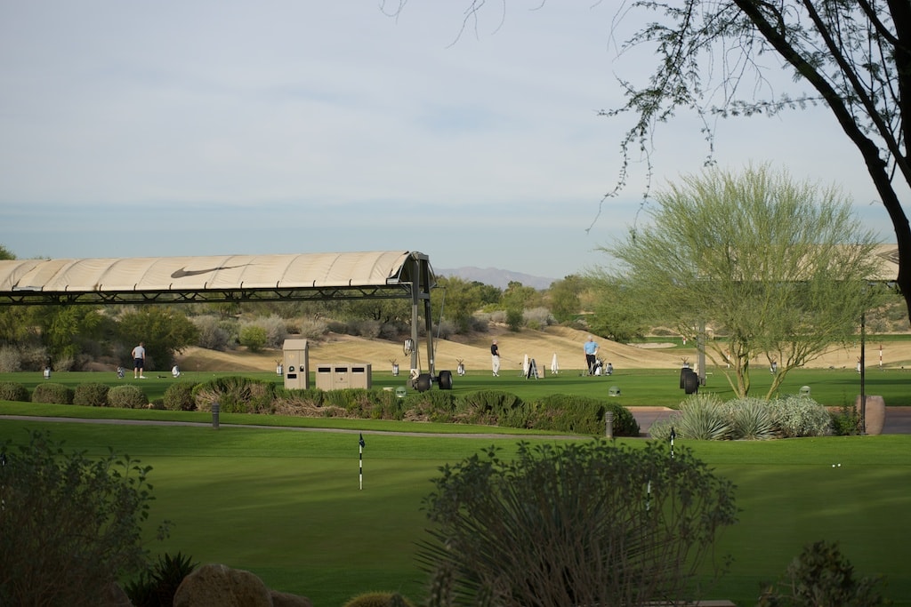 Viel Platz zum Üben gibt es auf dem Kierland Golf Resort.