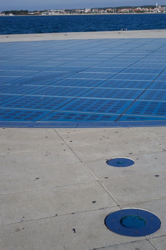 Aus Solarzellen besteht dieses Kunstwerk von Nikola Basic und nennt sich "Gruß an die Sonne"