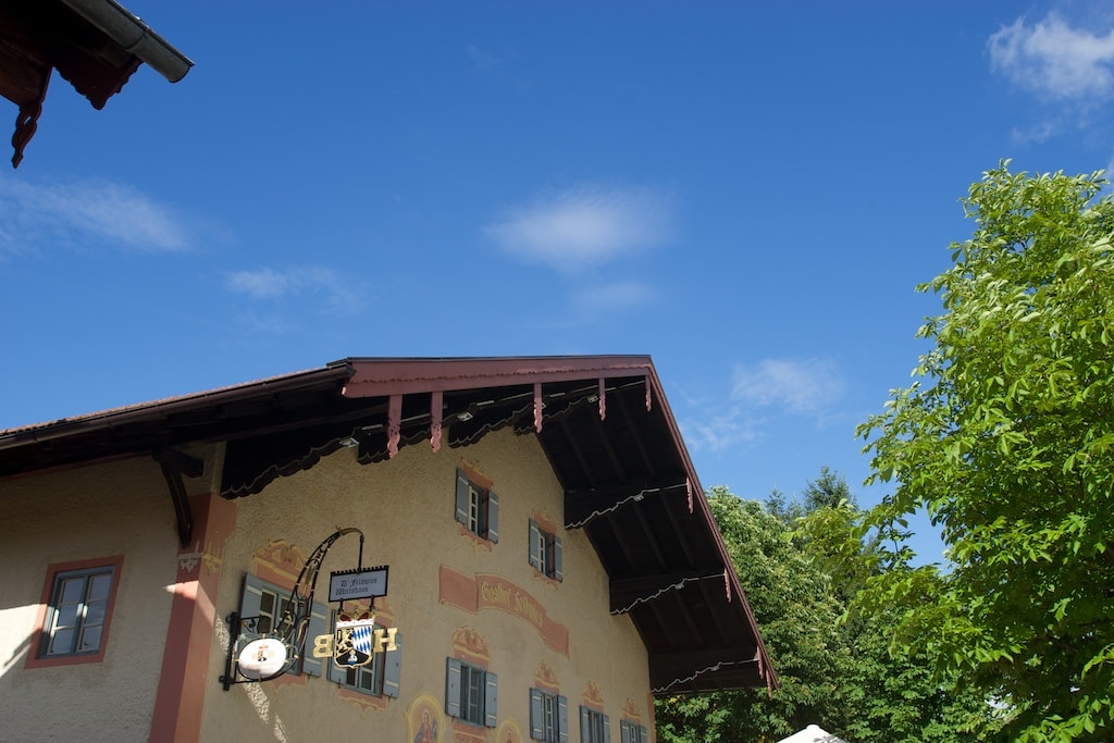 Aus dem 16. Jahrhundert stammt das Gasthaus in Feldwies 